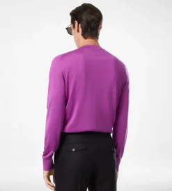 FLUID SILK CREW NECK