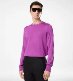 FLUID SILK CREW NECK