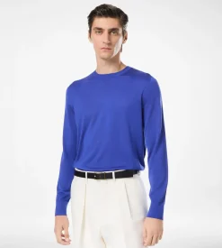 FLUID SILK CREW NECK