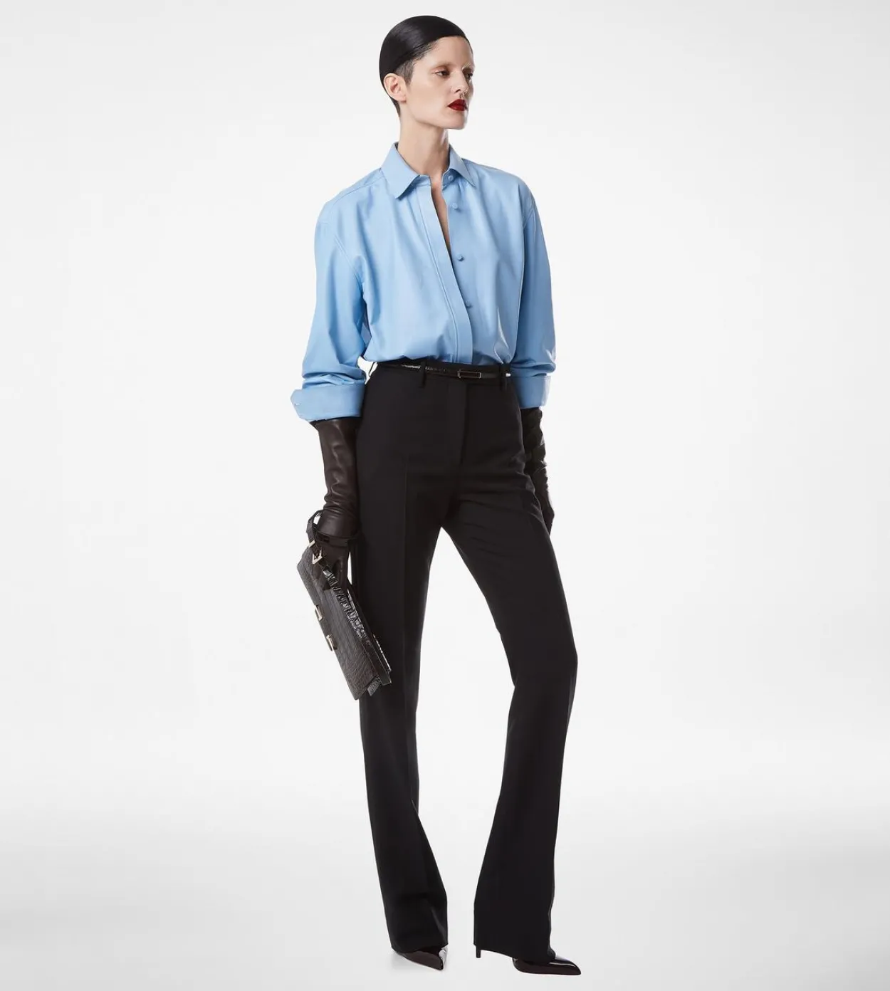 FRENCH PLONGE LEATHER SHIRT