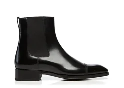 GIANNI LEATHER CAP TOE CHELSEA BOOT
