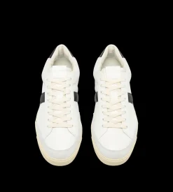 GRAIN LEATHER AND SUEDE BLAKE SNEAKER