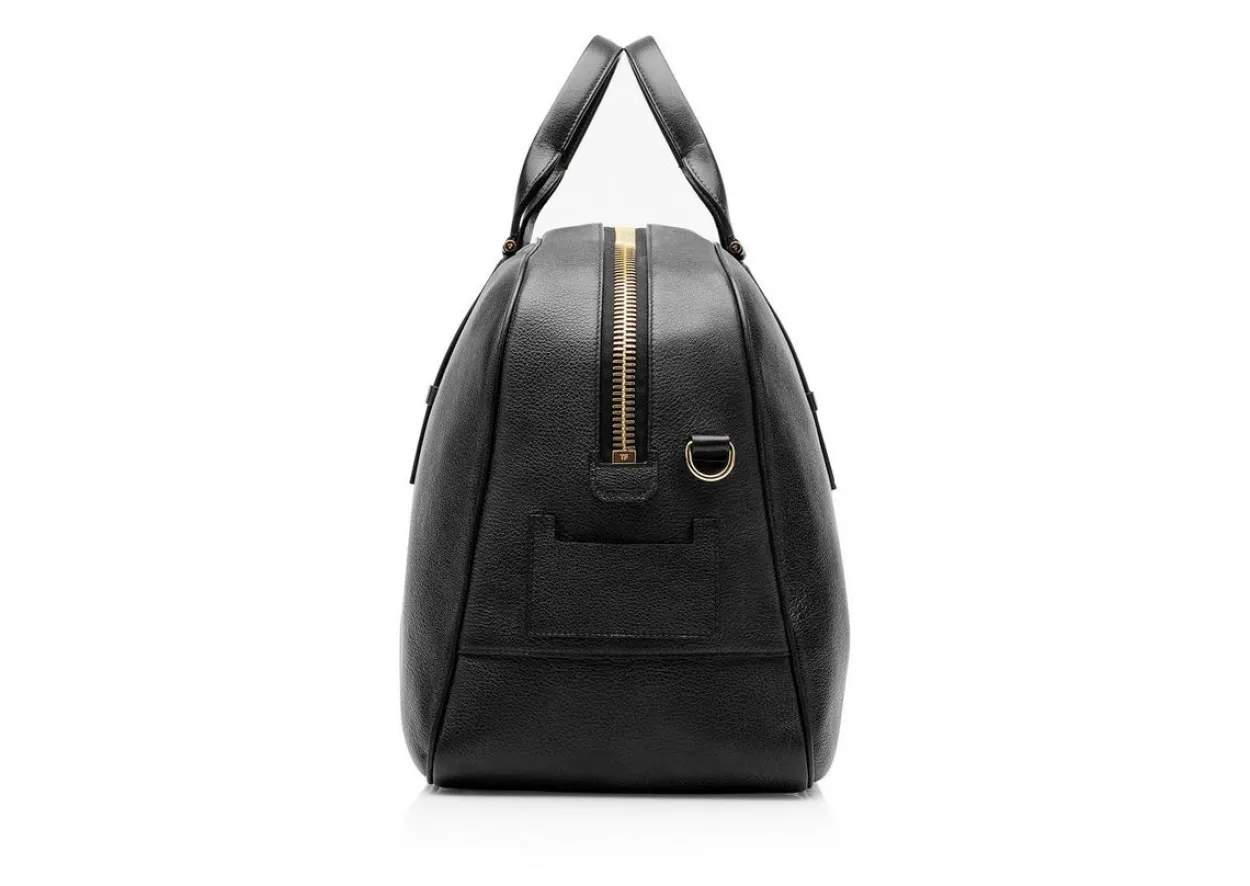 GRAIN LEATHER BUCKLEY BOWLING BAG