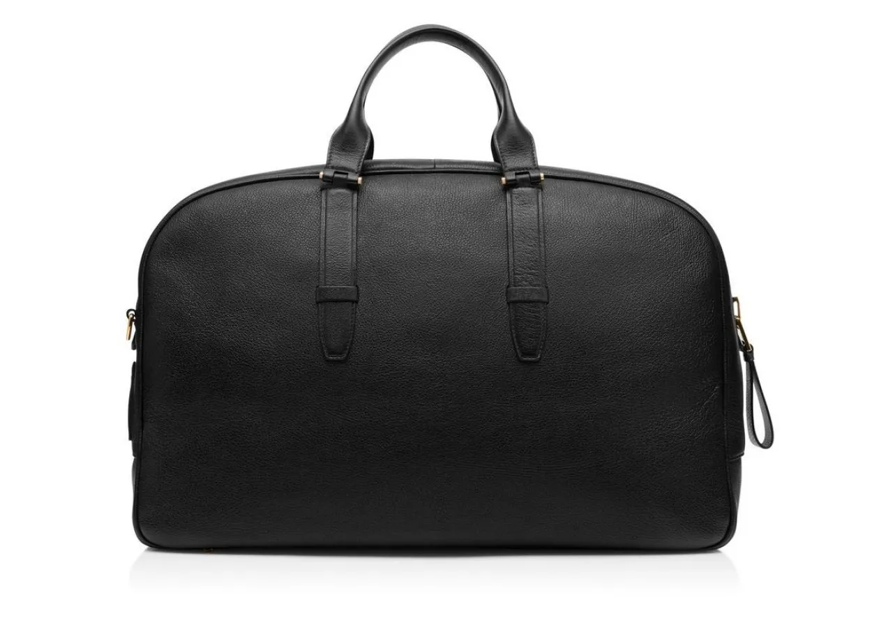 GRAIN LEATHER BUCKLEY BOWLING BAG