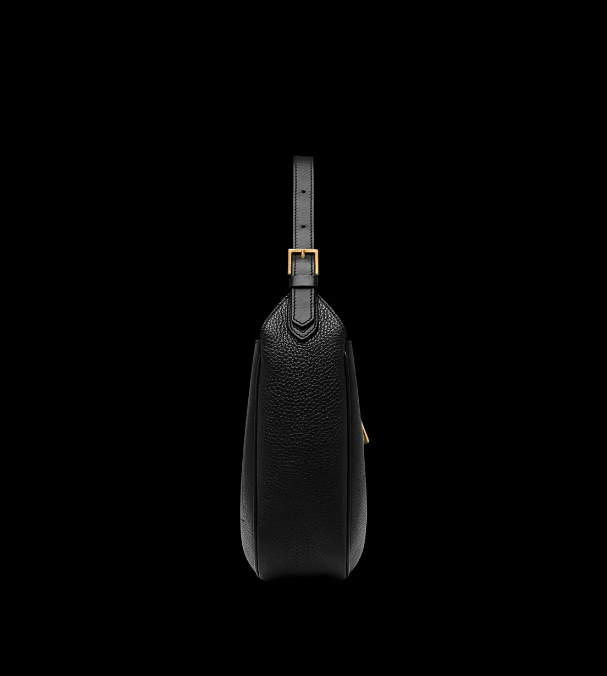 GRAIN LEATHER MONARCH SMALL HOBO