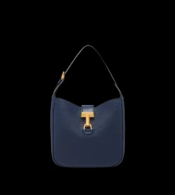 GRAIN LEATHER MONARCH SMALL HOBO