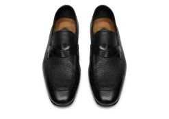 GRAIN LEATHER SEAN TWISTED BAND LOAFER
