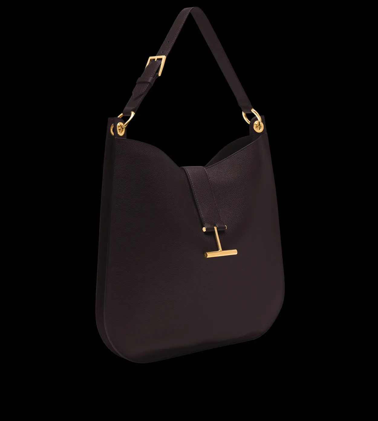 GRAIN LEATHER TARA LARGE CROSSBODY