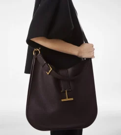 GRAIN LEATHER TARA LARGE CROSSBODY