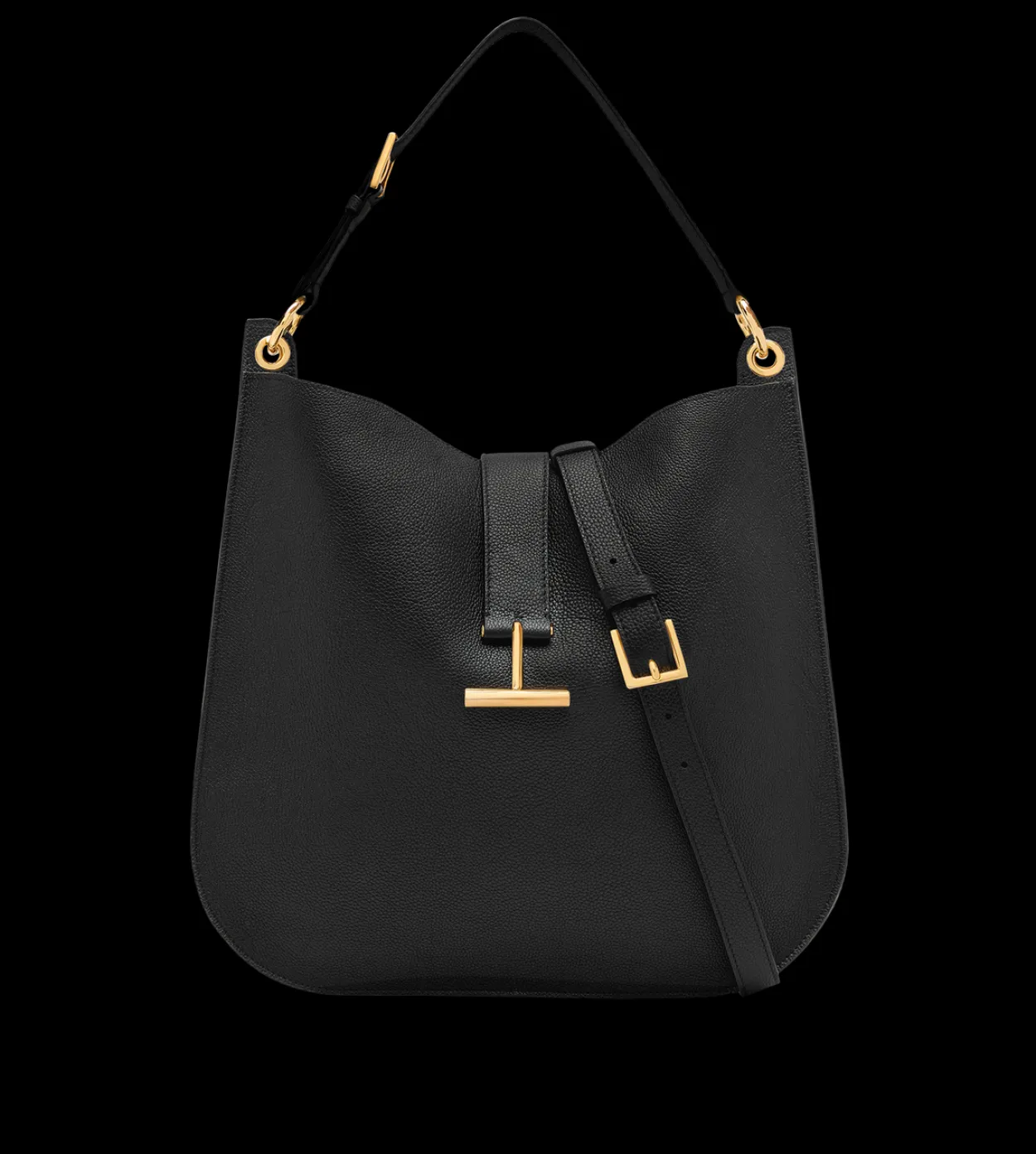 GRAIN LEATHER TARA LARGE CROSSBODY