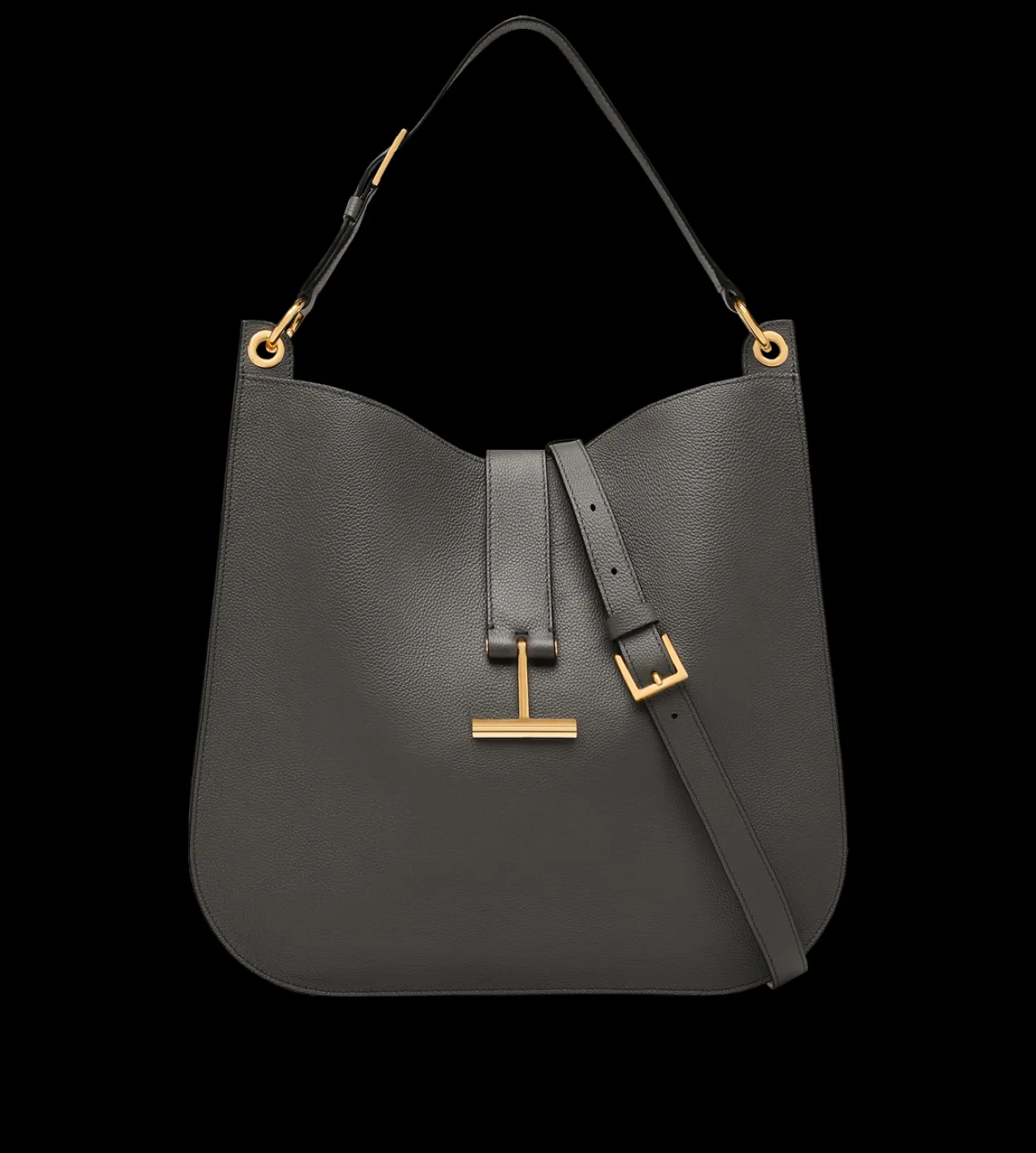 GRAIN LEATHER TARA LARGE CROSSBODY