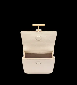 GRAIN LEATHER TARA MINI BAG ON STRAP