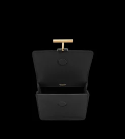 GRAIN LEATHER TARA MINI BAG ON STRAP