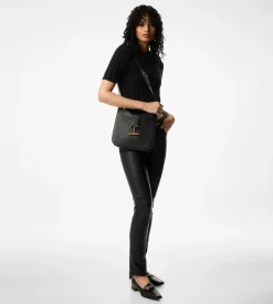 GRAIN LEATHER TARA SMALL CROSSBODY