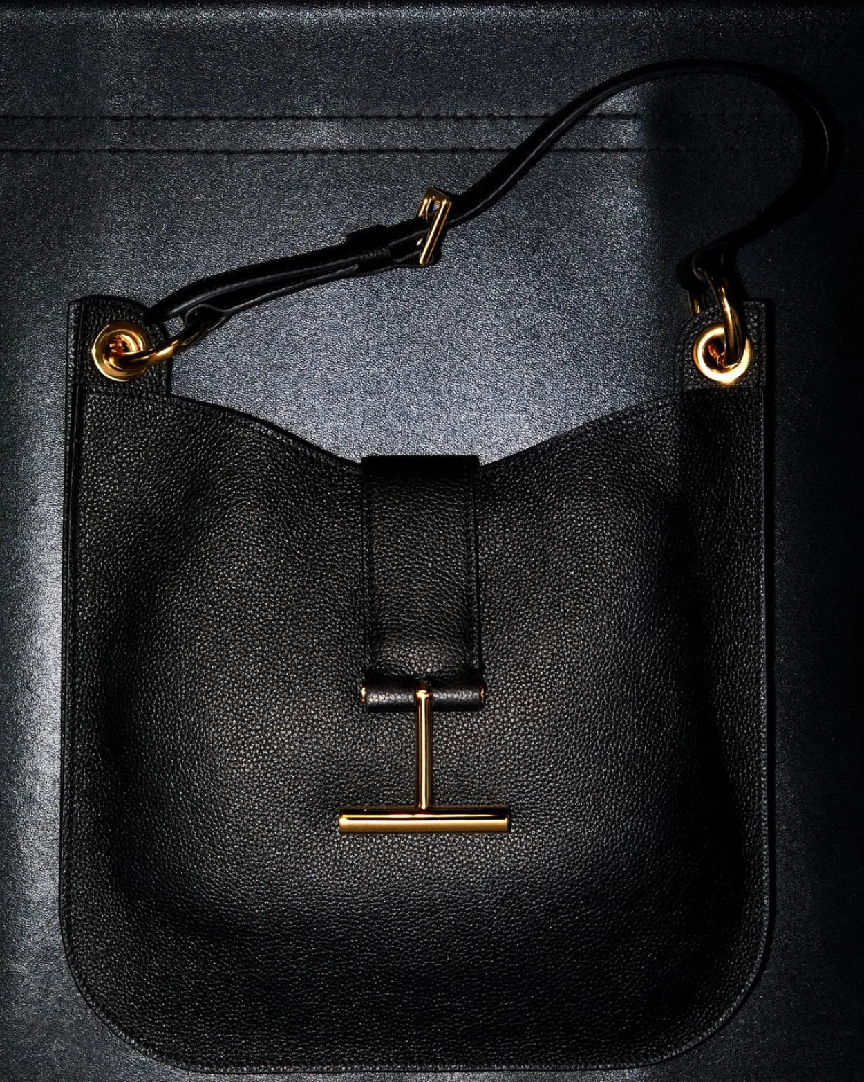 GRAIN LEATHER TARA SMALL CROSSBODY