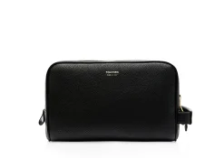 GRAIN LEATHER TOILETRY BAG
