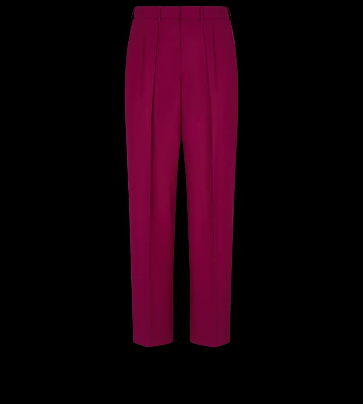 HIGH TWIST TWILL DOUBLE PLEAT PANT
