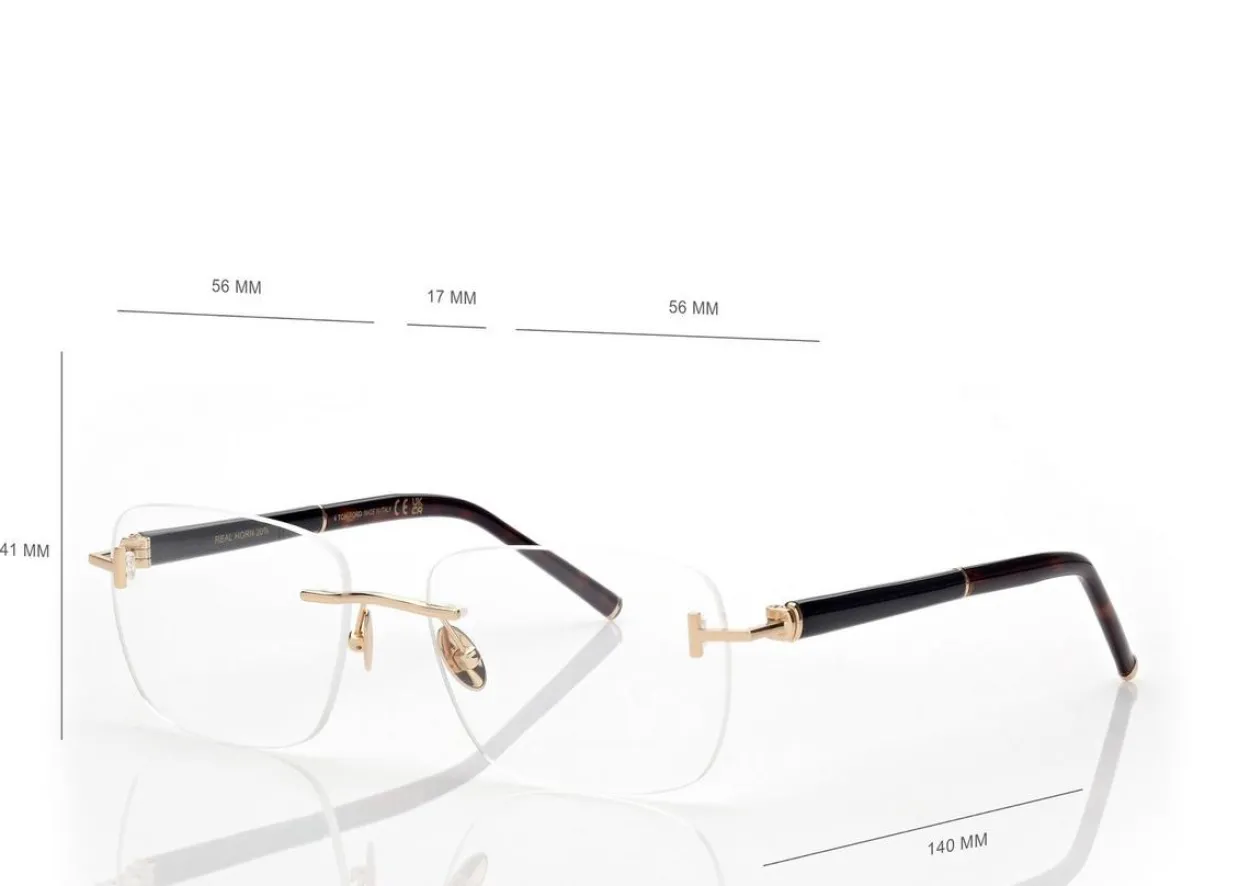 HORN AND TITANIUM RECTANGULAR OPTICALS