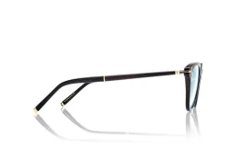 HORN SQUARE BLUE BLOCK OPTICALS