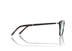 HORN SQUARE BLUE BLOCK OPTICALS