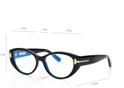 ICON BLUE BLOCK OVAL OPTICALS