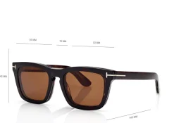 ICON BLUE BLOCK SQUARE OPTICALS WITH CLIP ON SUNGLASSES