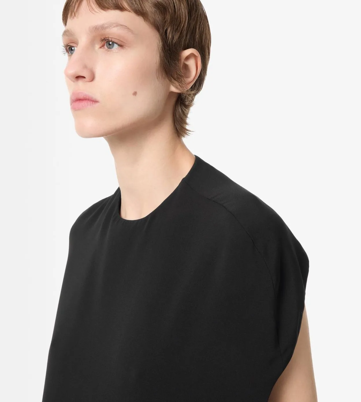 IMPOSSIBLE BACKLESS CAP SLEEVE BIPART JUMPSUIT