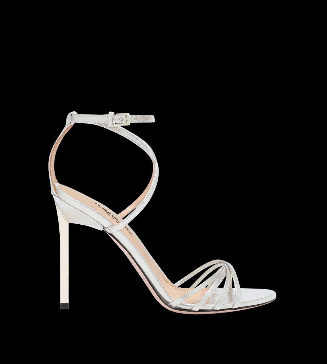 LAMINATED PRINTED LIZARD IDA SANDAL