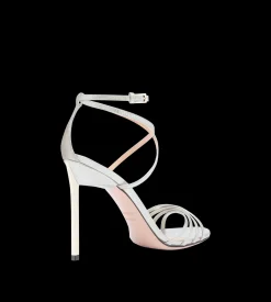 LAMINATED PRINTED LIZARD IDA SANDAL