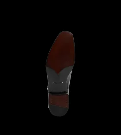 LEATHER EDGAR SINGLE MONK STRAP