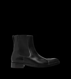 LEATHER ELKAN CHELSEA BOOT