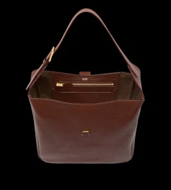 LEATHER MONARCH LARGE HOBO