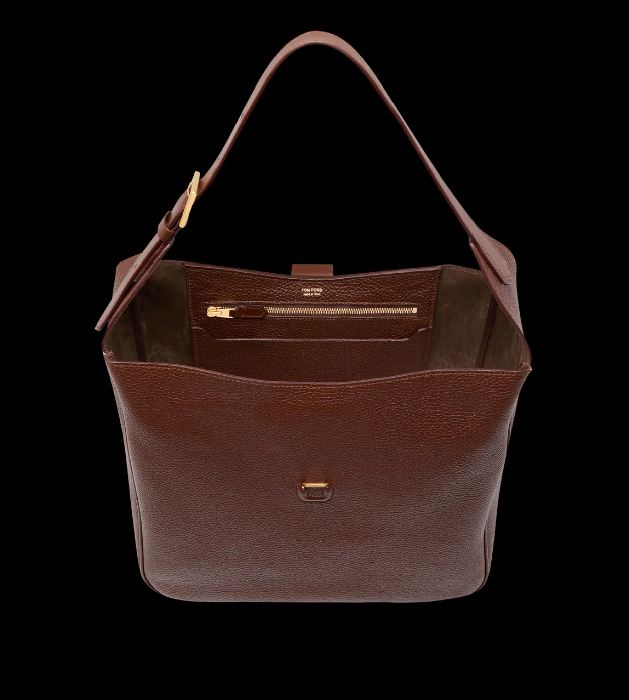 LEATHER MONARCH LARGE HOBO
