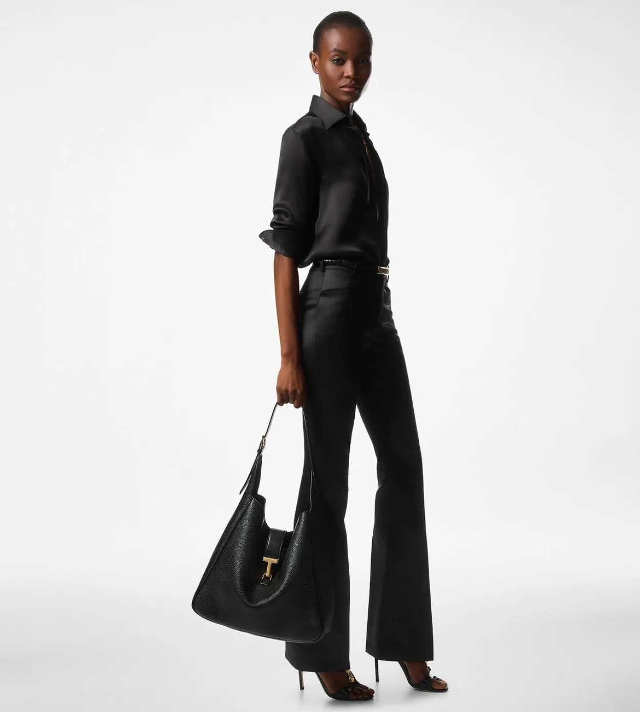 LEATHER MONARCH LARGE HOBO