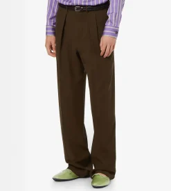LIGHT FRESCO DOUBLE PLEAT PANT
