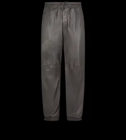 LIGHT NAPPA LEATHER JOGGERS