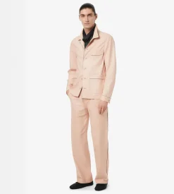 LIGHT NAPPA PAJAMA SHIRT