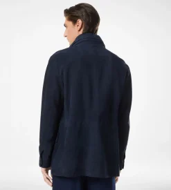 LIGHT SUEDE FIELD JACKET