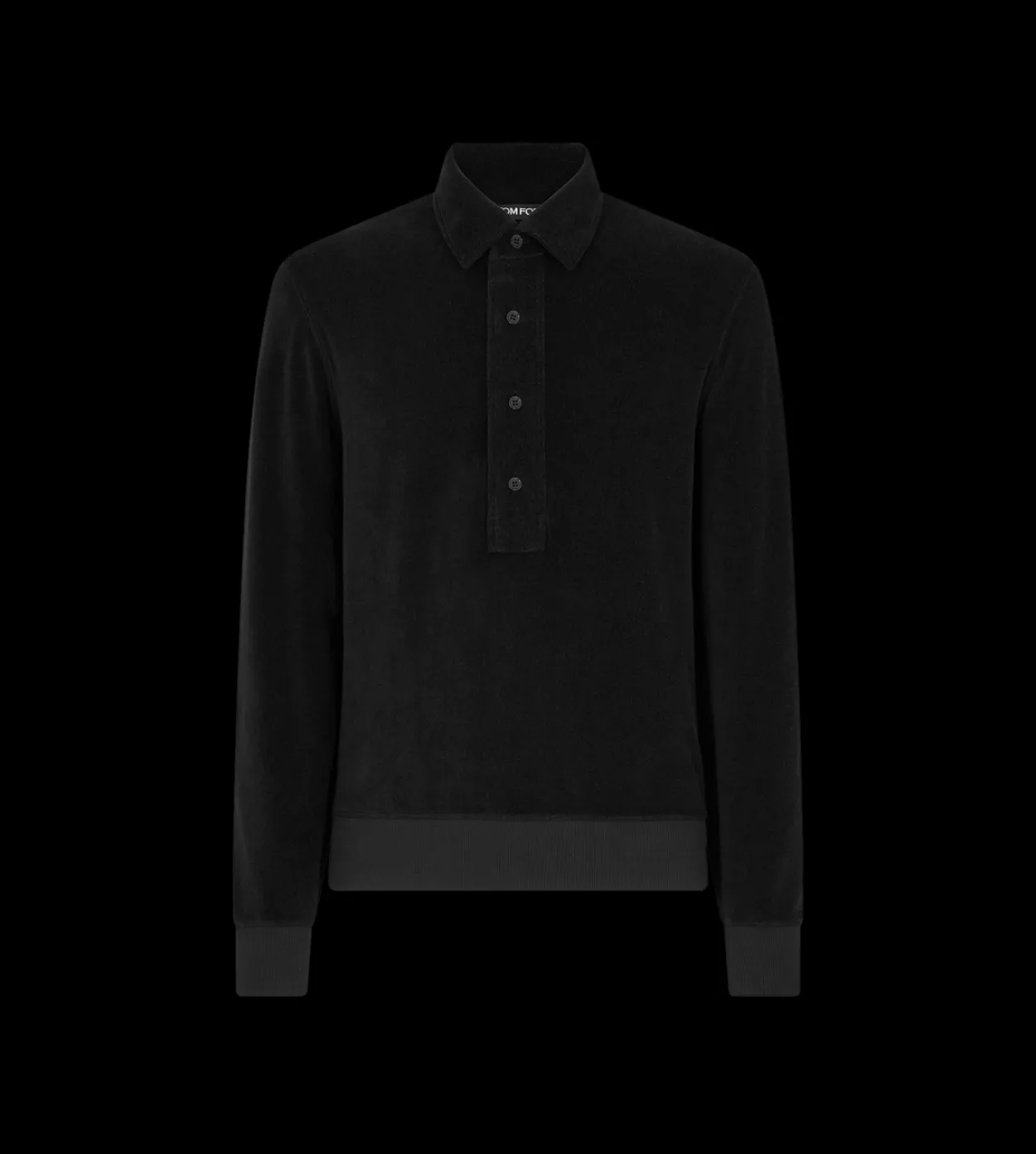 LONG SLEEVE TOWELLING POLO