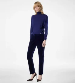 LONG SLEEVE TURTLENECK KNIT WITH TOM FORD METAL PLAQUE