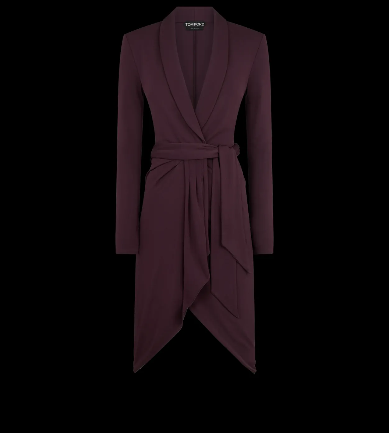 LONG SLEEVE WRAP DRESS