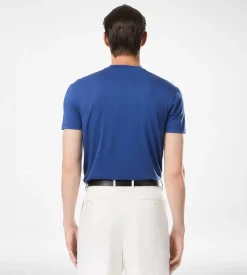 LYOCELL COTTON CREW NECK T-SHIRT