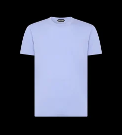 LYOCELL COTTON CREW NECK T-SHIRT
