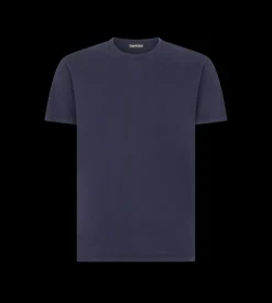 LYOCELL COTTON CREW NECK T-SHIRT