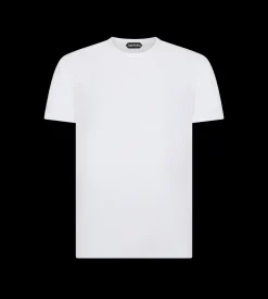 LYOCELL COTTON CREW NECK T-SHIRT