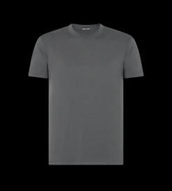 LYOCELL COTTON CREW NECK T-SHIRT
