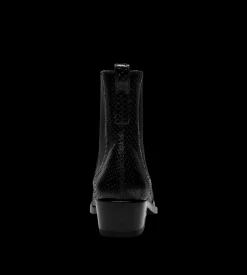 MATTE PRINTED PYTHON CHELSEA BOOT