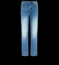 MELANIE STRAIGHT JEANS WITH T-TRIM