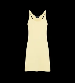 MERINO PIQUE SLEEVELESS SHORT TANK DRESS