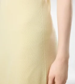 MERINO PIQUE SLEEVELESS SHORT TANK DRESS
